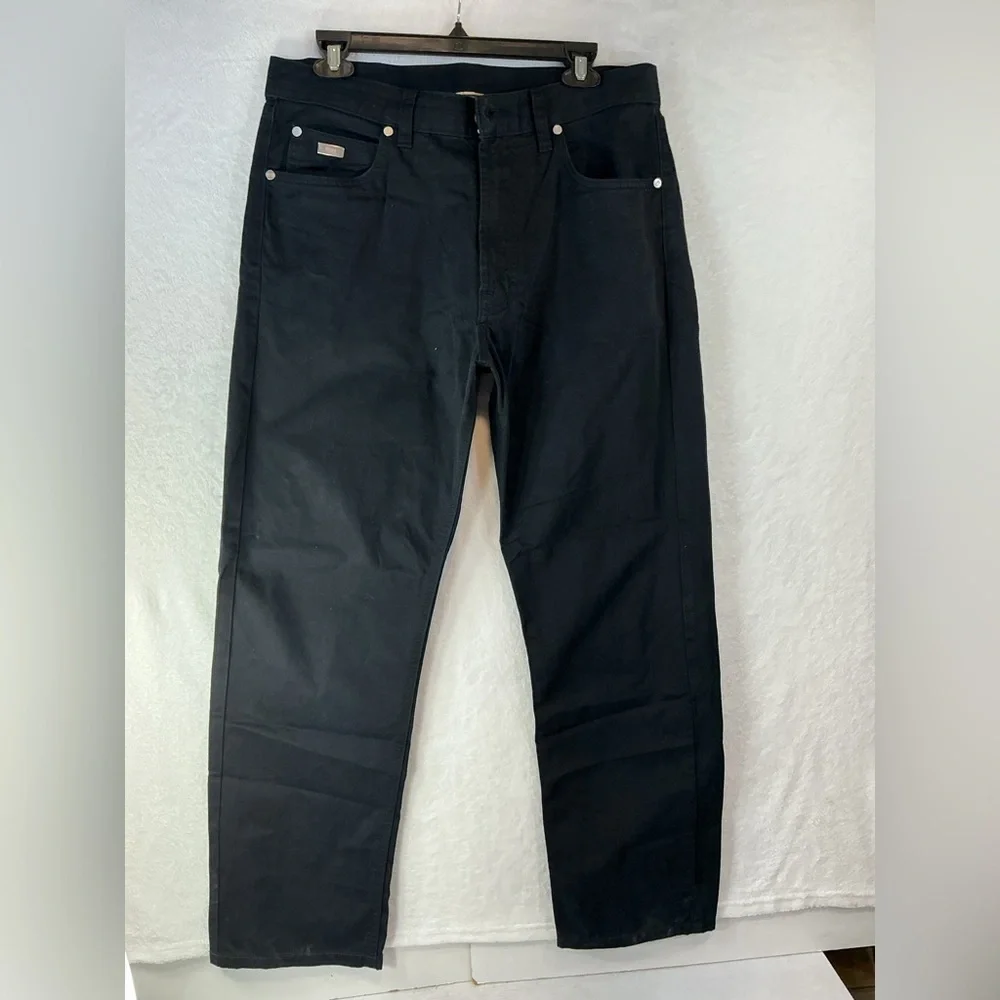 Hugo Boss Men's Classic Black Straight Jeans